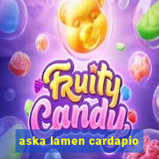 aska lamen cardapio